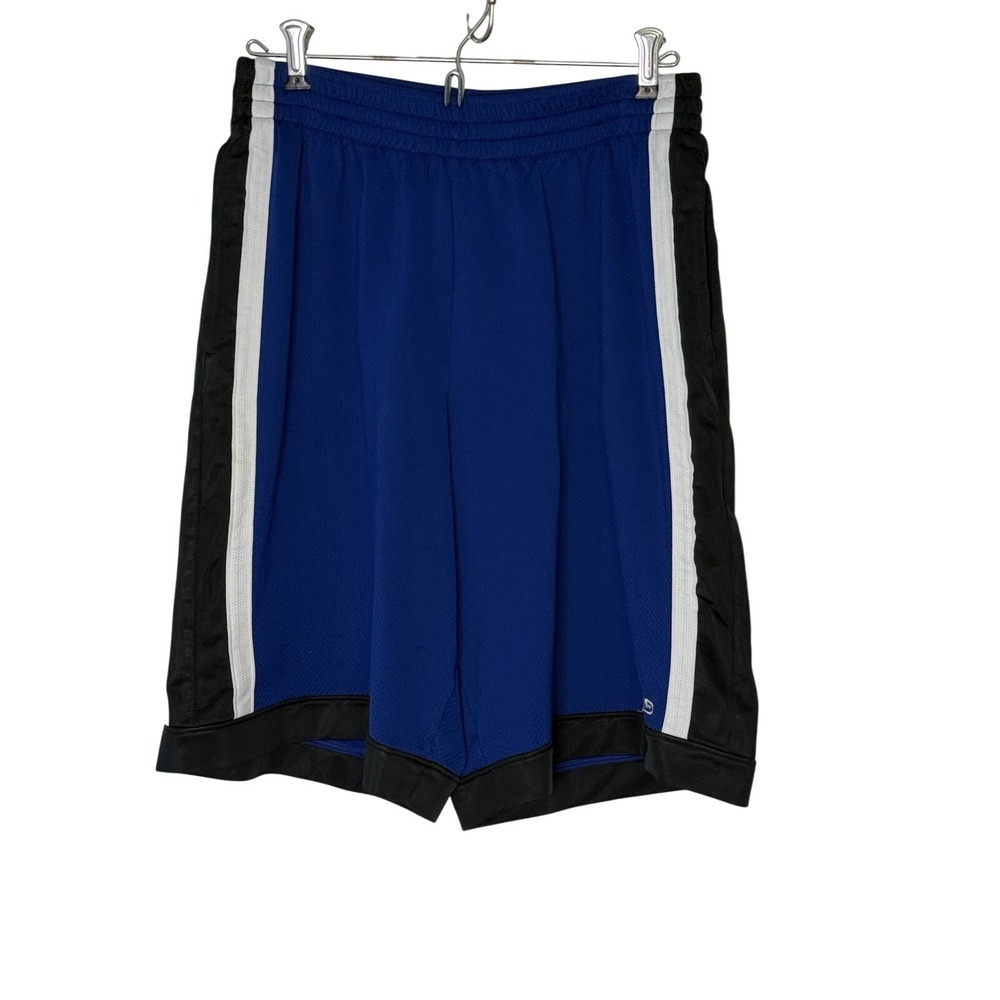 Champion Men's Mesh Basketball Shorts Blue/Blk &Black/White size Medium